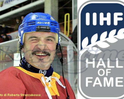 Lucio Topatigh nella Hall of Fame della IIHF