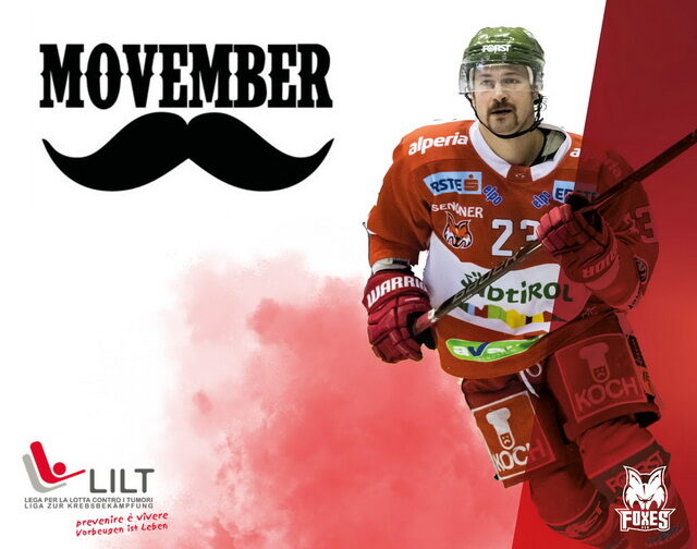 HCB Alto Adige Alperia e LILT Bolzano insieme per il Movember