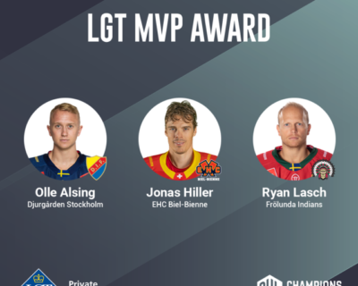 CHL: MVP Award, i tre finalisti