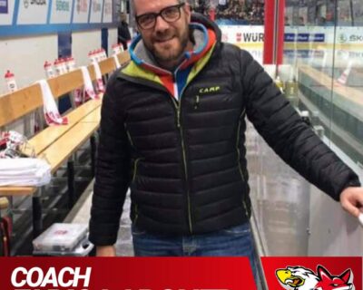 Coach Fabio Larcher sarà l’allenatore del team Bolzano-Trento in IHL Division 1