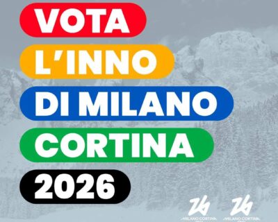Scegli l’inno di MilanoCortina 2026