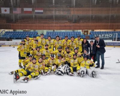 Campionato Nazionale Under 15, il successo dell’HC Eppan/Appiano