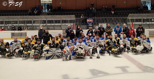 Para Ice Hockey, a Torino le South Tyrol Eagles si aggiudicano il primo Trofeo “Andrea Chiarotti”