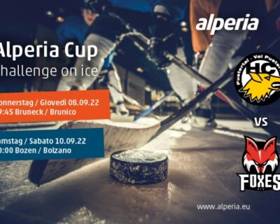 Due derby di preseason contro il Val Pusteria – In palio l’Alperia Cup