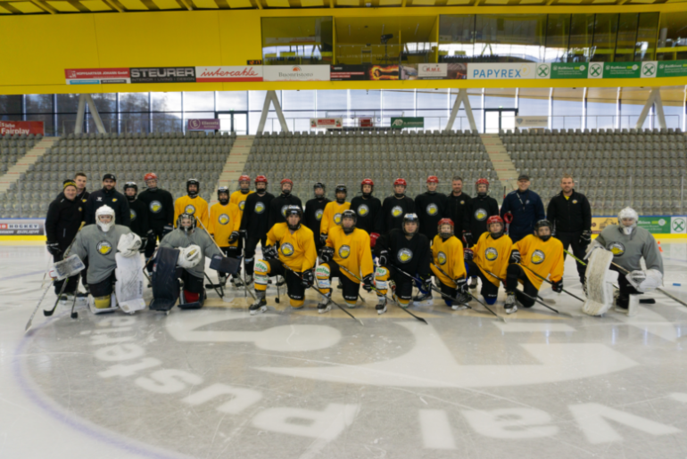 In Val Pusteria è stato organizzato il primo “Camp di Hockey su Ghiaccio”