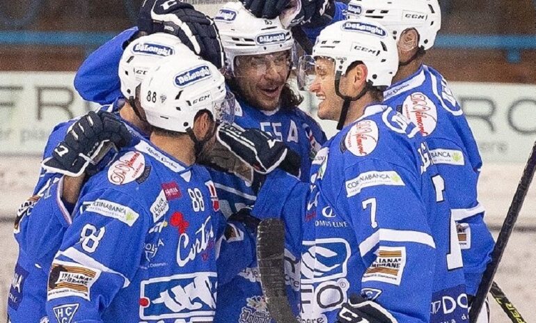 Jesenice – Cortina sarà la finale della settima edizione di Alps Hockey League.