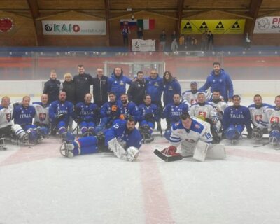 Para Ice Hockey, buoni test per la Nazionale azzurra in Slovacchia