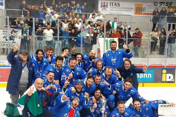 Il Chiavenna si aggiudica il titolo di IHL Division I
