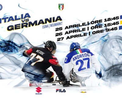 Para Ice Hockey, a Egna tris di amichevoli per l’Italia contro la Germania